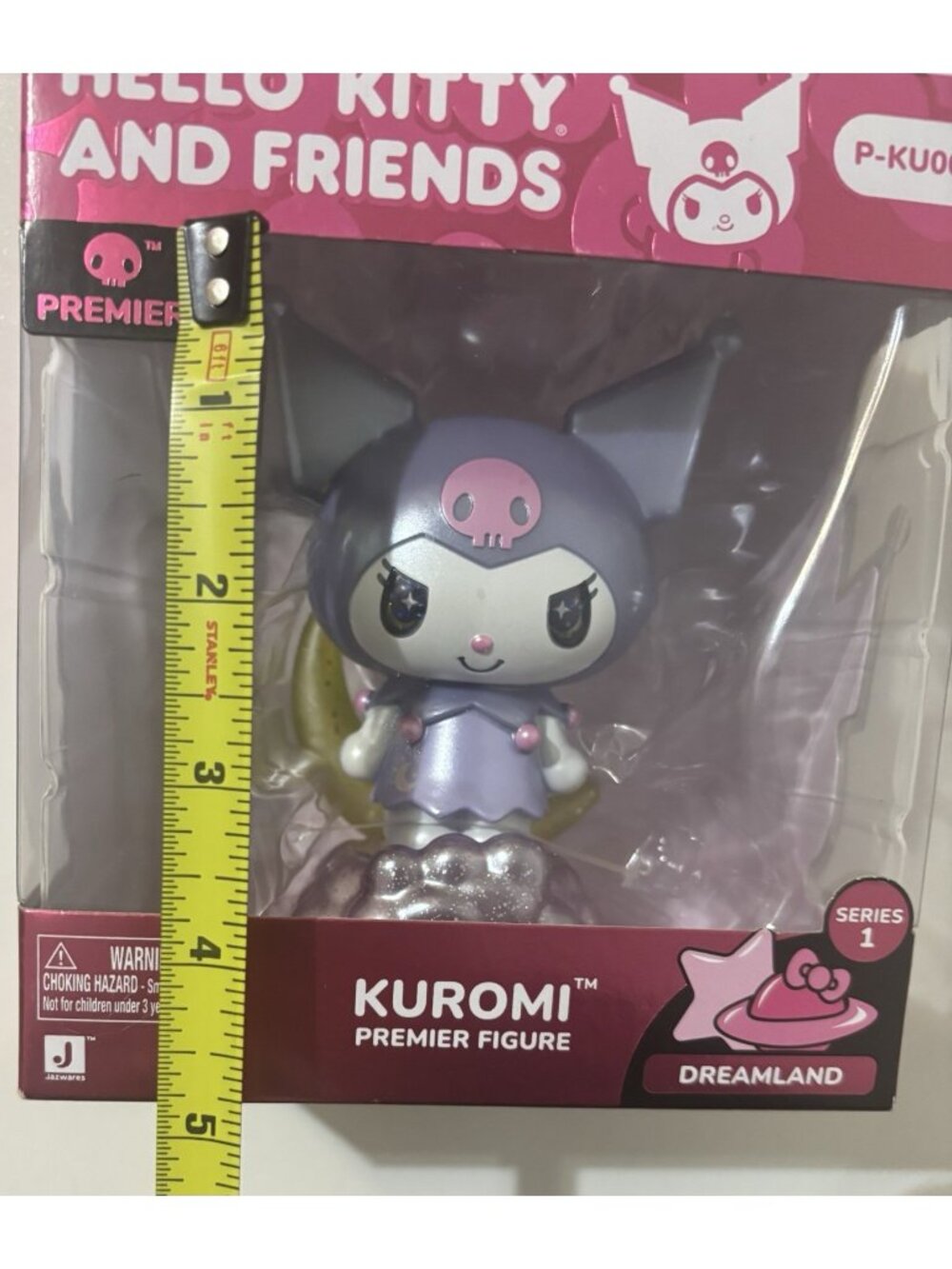 NWT Sanrio Hello Kitty Premier Kuromi 4-Inch Figure Dreamland Series 1 Collectib